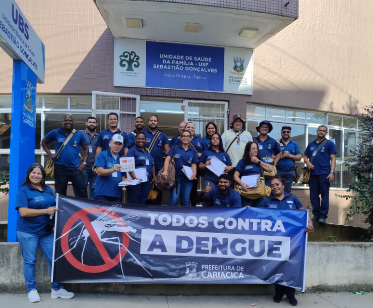 Nova Rosa da Penha recebe mutirão de combate à dengue