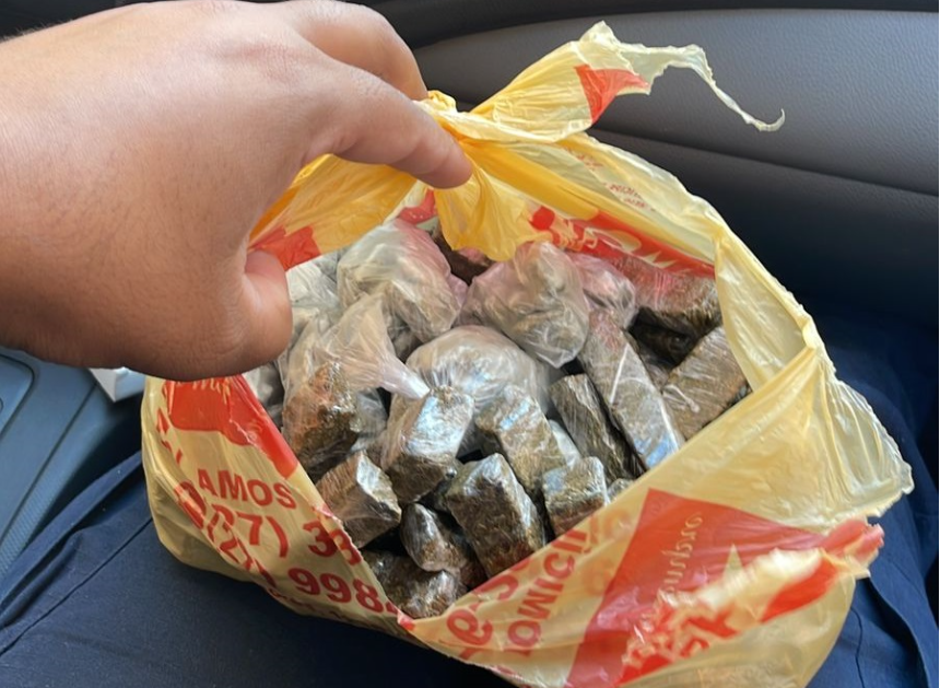 Guarda prende suspeito de gerenciar tráfico em Castelo Branco com mais 400 buchas de maconha