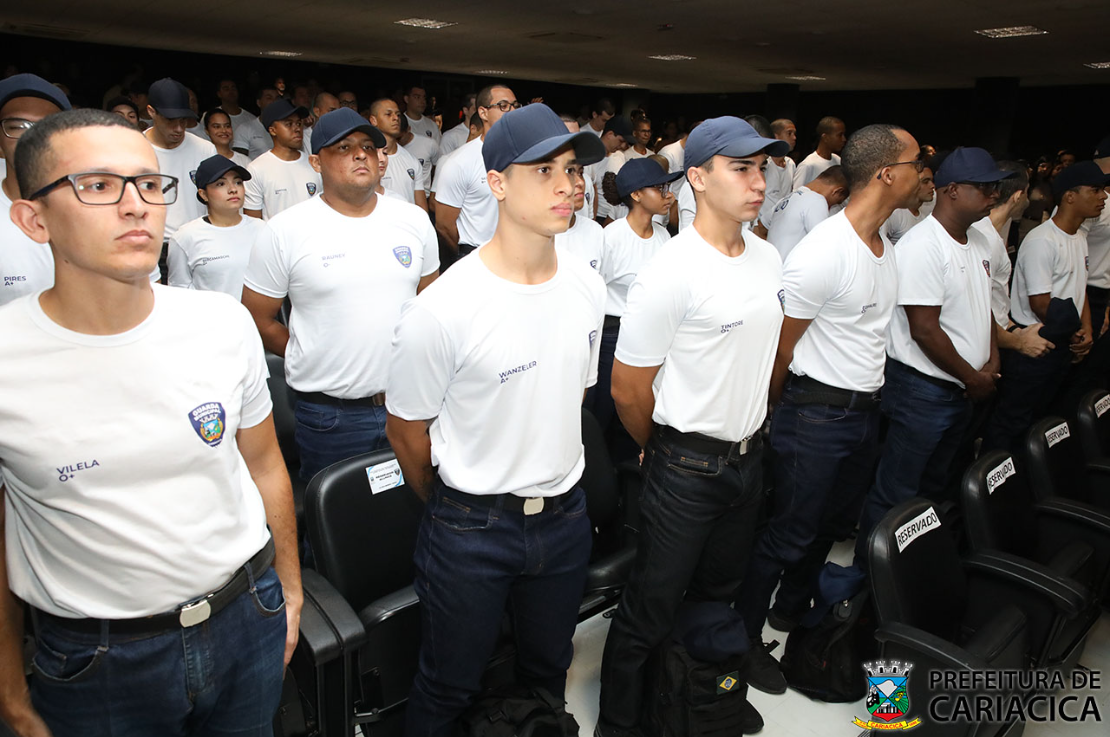Cariacica inicia curso de formação para novos agentes da Guarda Municipal 