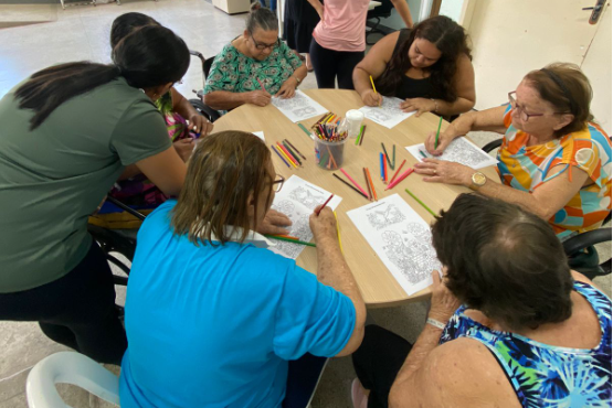 Movimento Feliz: grupo da UBS de São Francisco realiza atividades com pacientes com dores crônicas