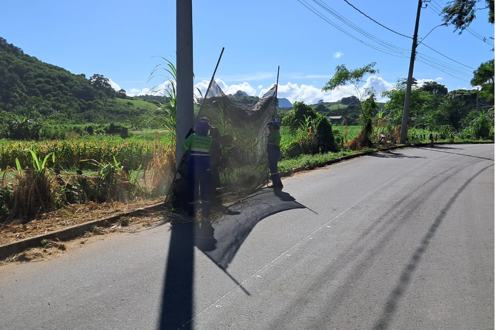 Roda D'Água recebe limpeza para inauguração da estrada do programa Caminhos do Campo