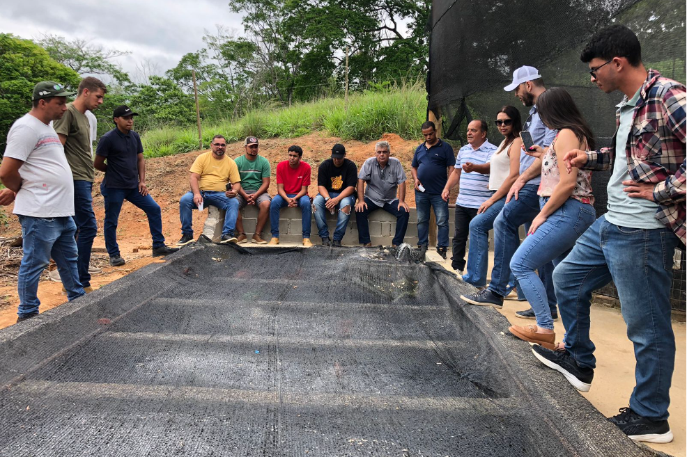 Piscicultores de Cariacica realizam visita técnica em Cachoeiro