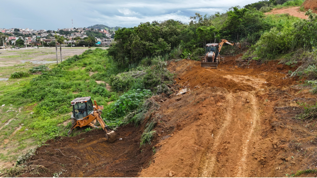 Primeira etapa das obras do Parque de Exposições de Cariacica já está em andamento