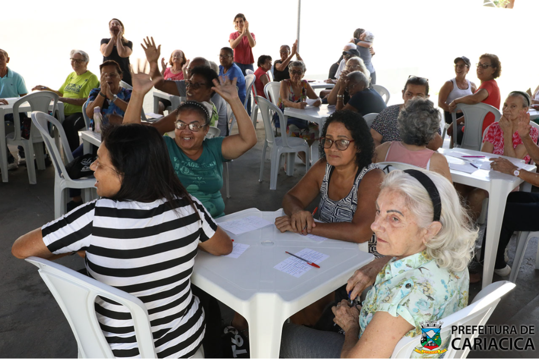 Idosos participam de colônia de férias no CCPI até o final de janeiro