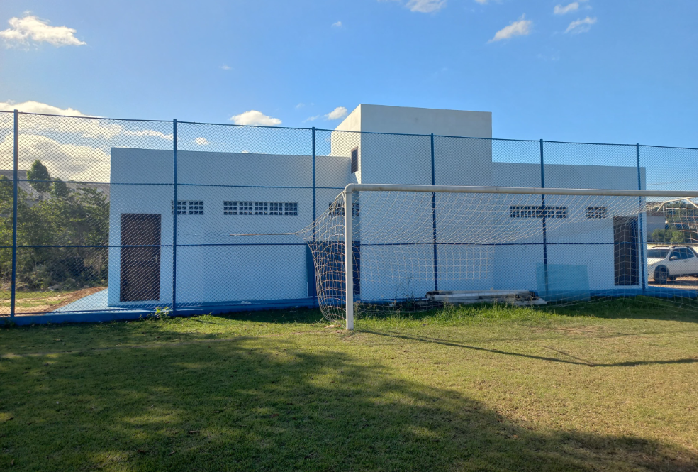 Obras no campo de futebol de Jardim Botânico são concluídas