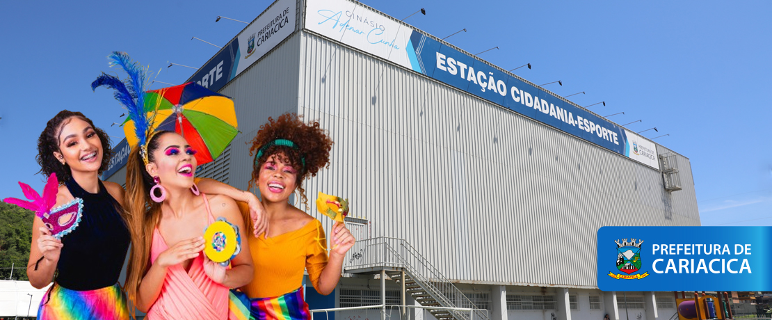 Tem esquenta geral em dois aulões de carnaval na Estação Cidadania-Esporte de Cariacica