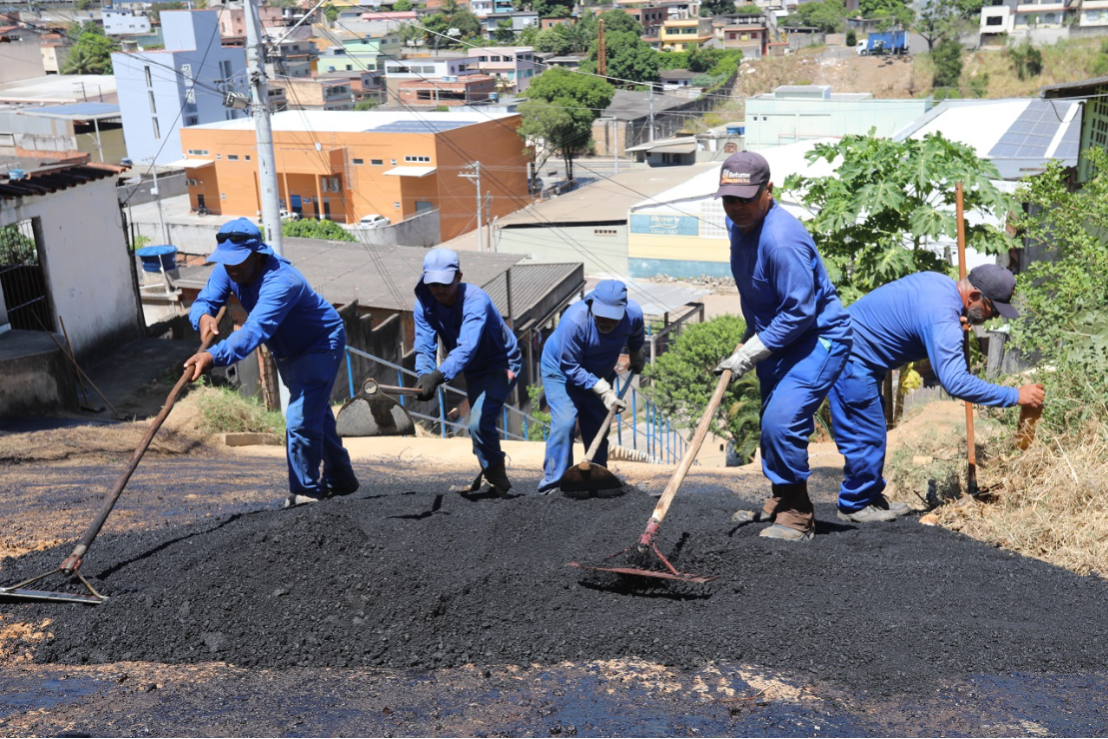 De tapa-buracos a recapeamento: serviços continuam a todo vapor em bairros de Cariacica 