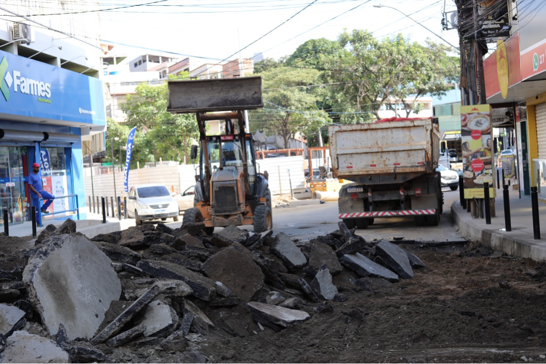 Trecho em obras da Avenida Jerusalém será provisoriamente liberado no fim de semana e feriado