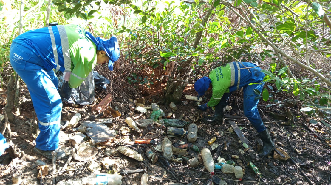 Domingo de limpeza de manguezal e manutenção das vias públicas da cidade