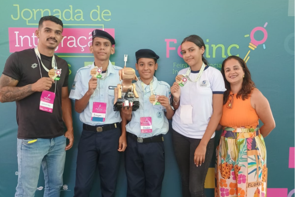 Projeto de alunos da rede municipal é destaque na Feira de Ciências e Inovação Capixaba