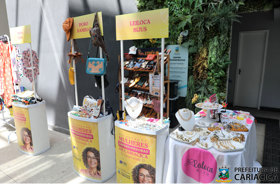 De artesanato a alimentos: Centro Administrativo vira vitrine para empreendedoras de Cariacica