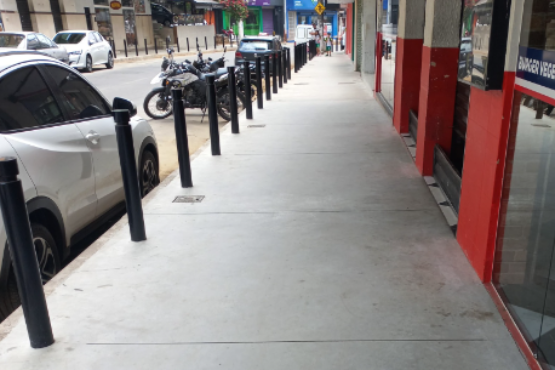 Avançam obras de revitalização da Avenida Jerusalém e Praça de Vila Palestina 