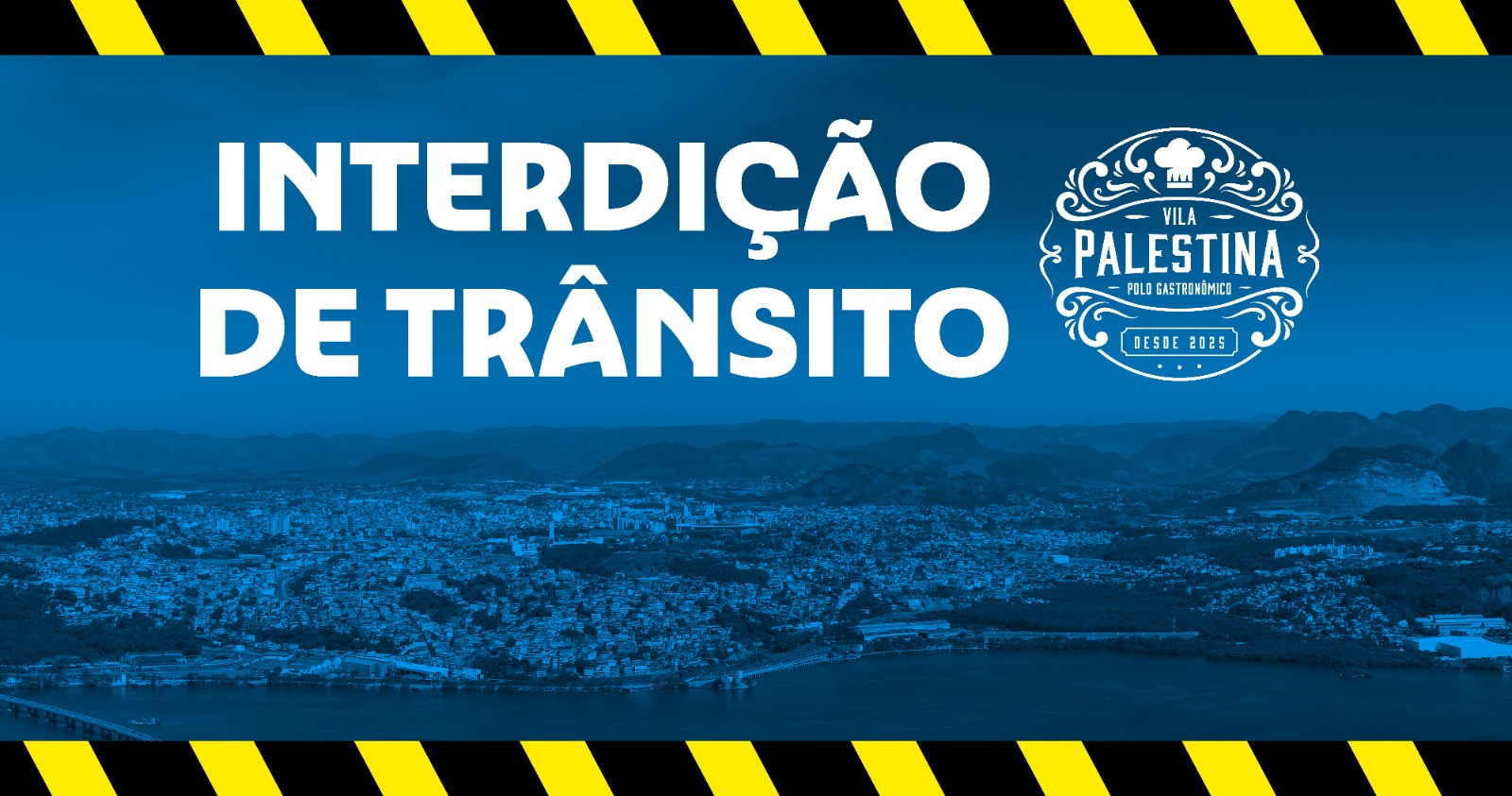 Polo Gastronômico: Avenida Jerusalém será interditada para veículos às sextas, sábados e domingos