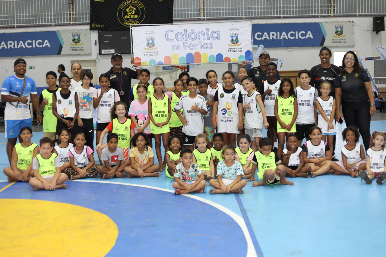 Colônia de Férias 2026 começa na Estação Cidadania-Esportes e segue até o dia 30