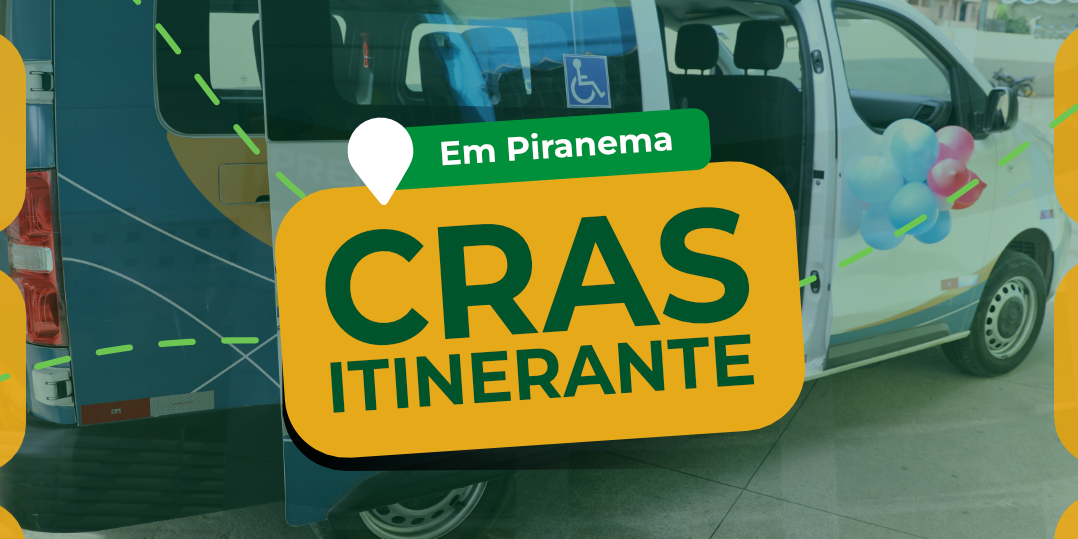 Atendimento do Cras Itinerante em Piranema será encerrado mais cedo nesta sexta (27) 