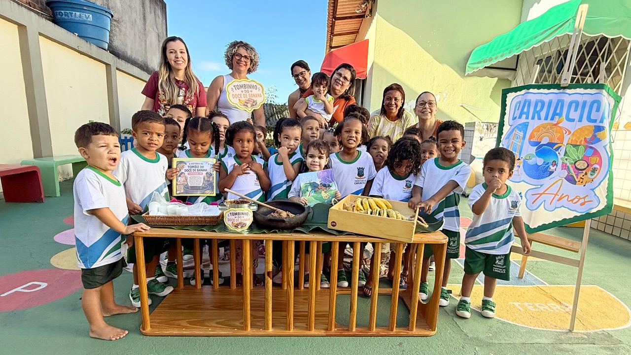 Escola fomenta tradição do município com “Tombinho do Doce de Banana”