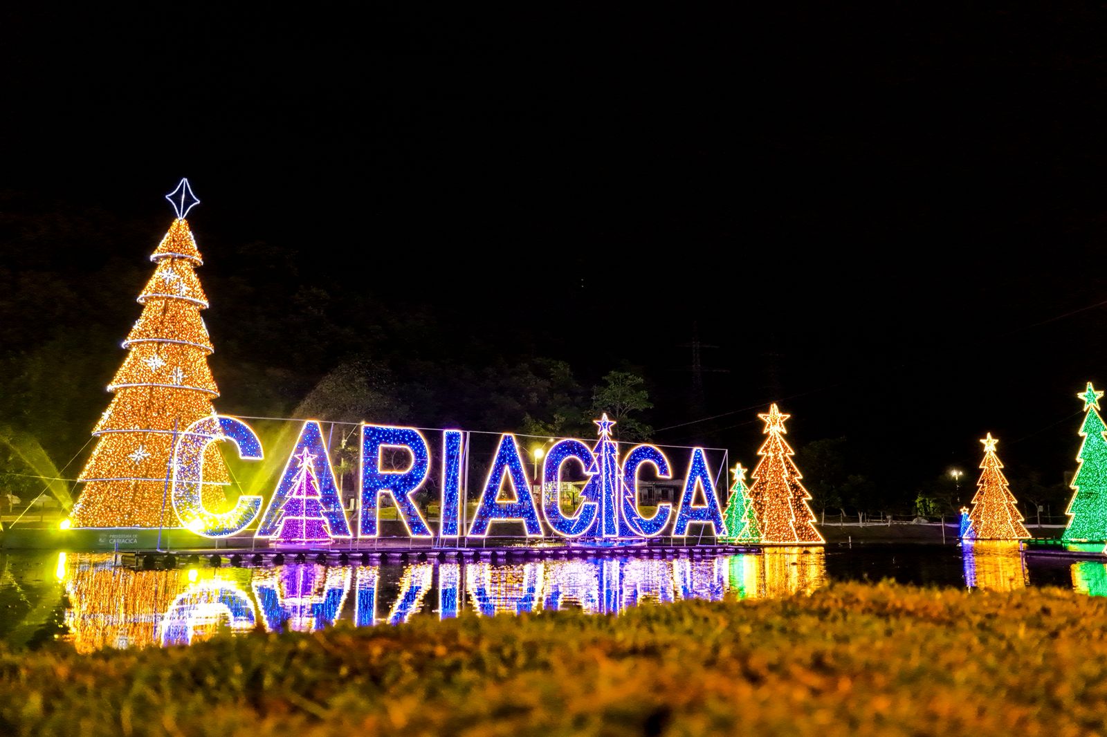 Famílias aproveitam para curtir os encantos da Vila de Natal