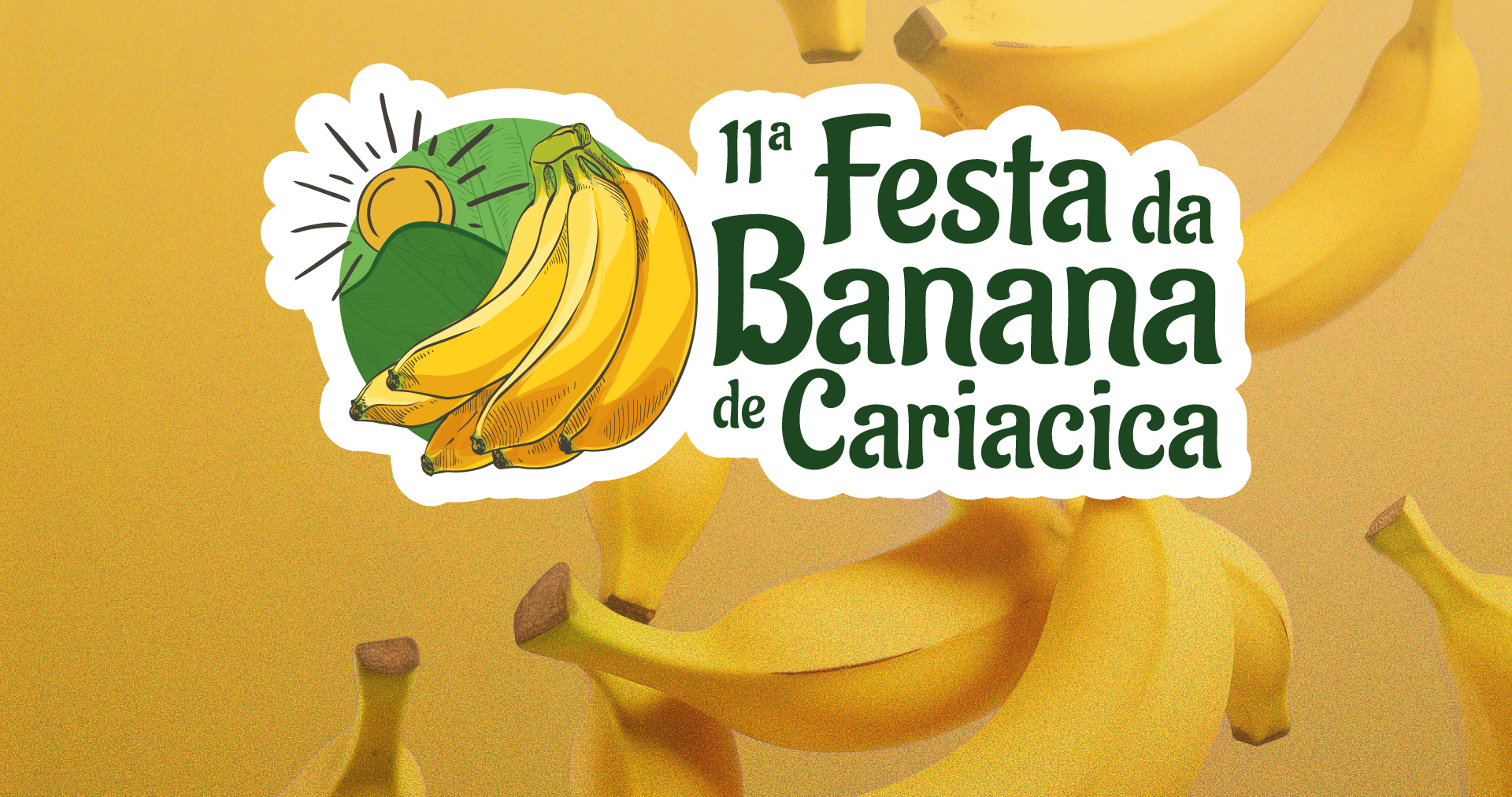 Festa da Banana será neste fim de semana com shows e diversas atrações; veja a programação completa