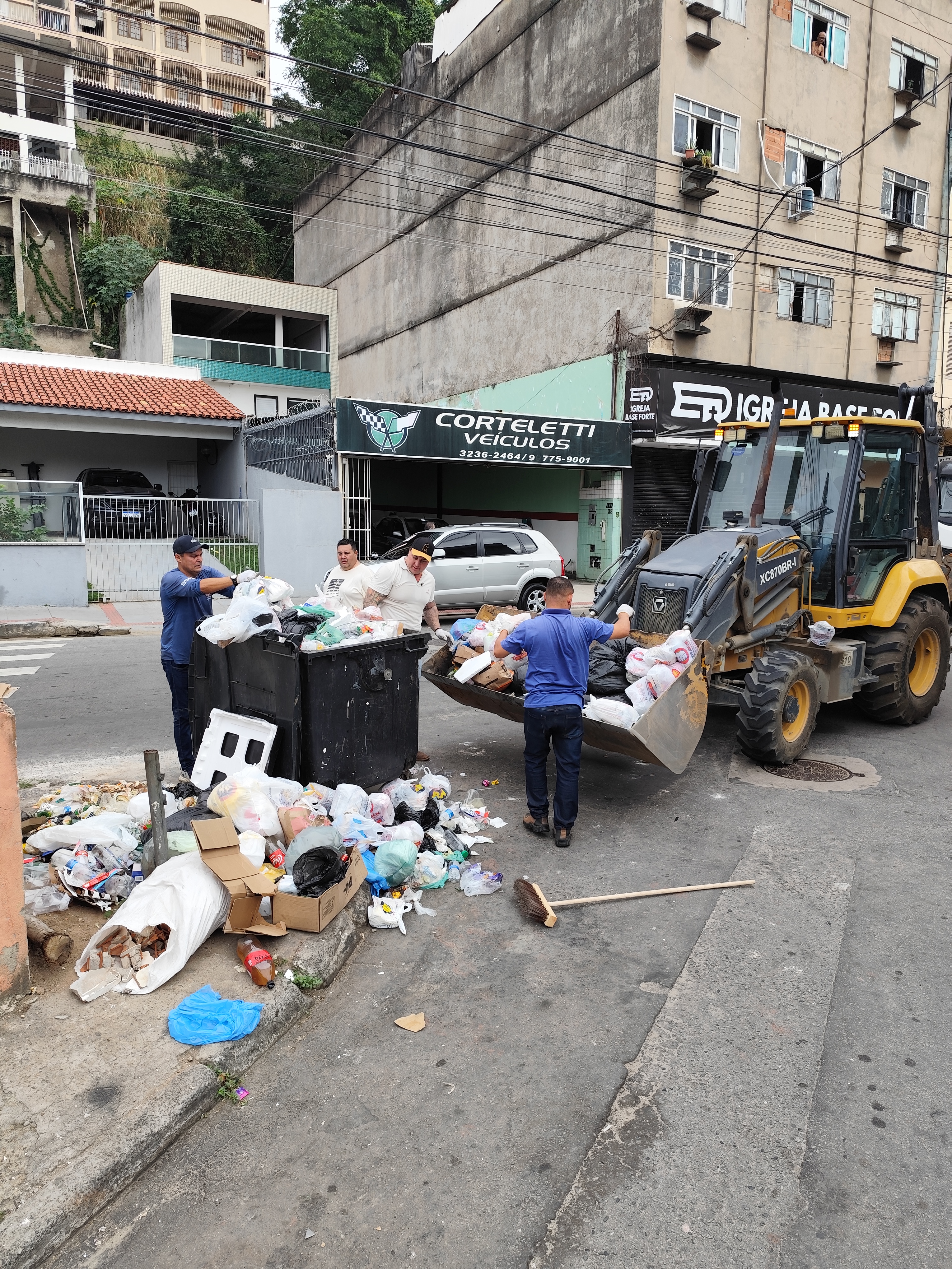 Após paralisação nacional, Secretaria de Serviços intensifica coleta de lixo e reforça equipes em Cariacica 