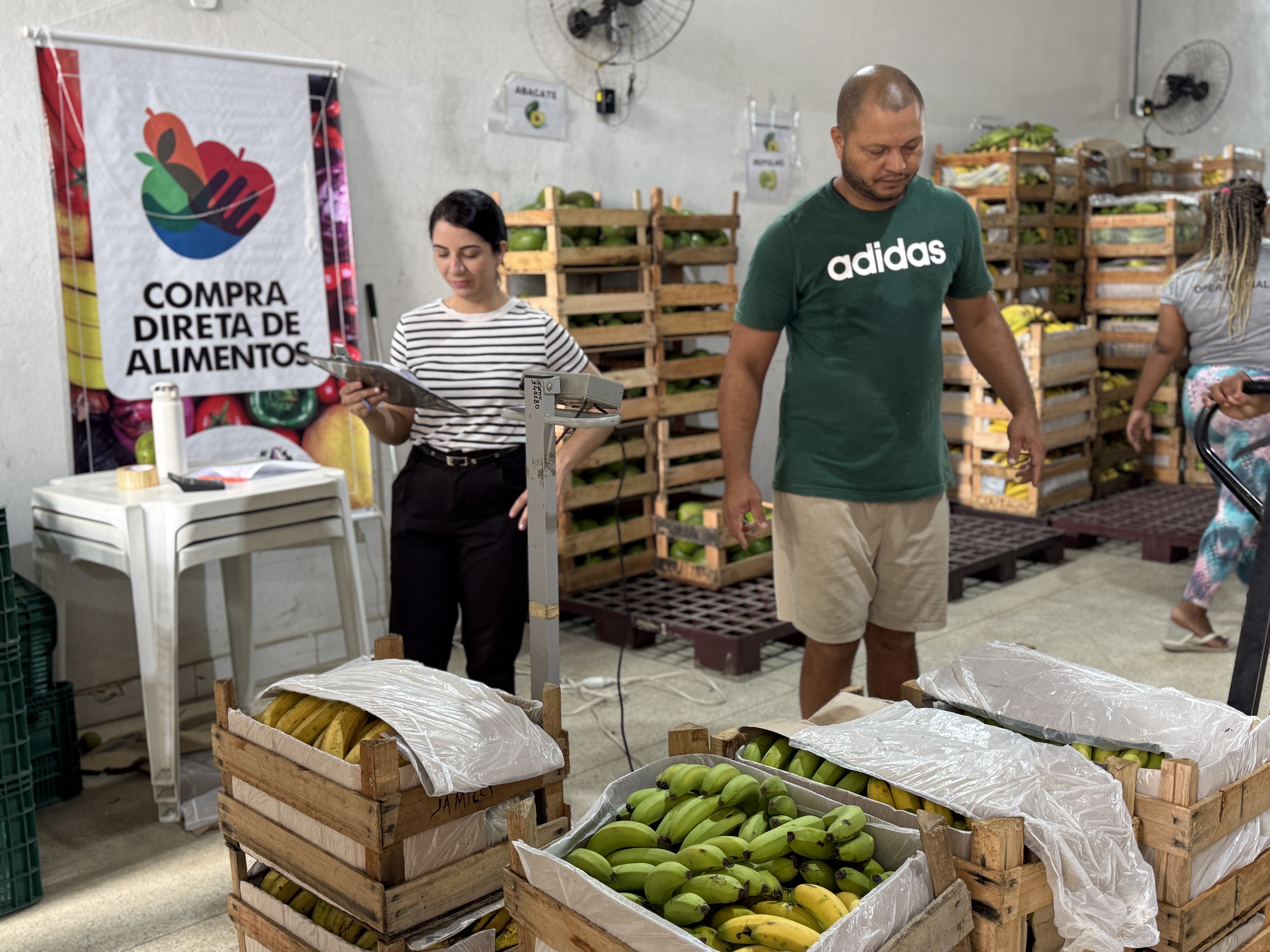 Banco de Alimentos de Cariacica recebe mais de 11 toneladas de alimentos da agricultura familiar 