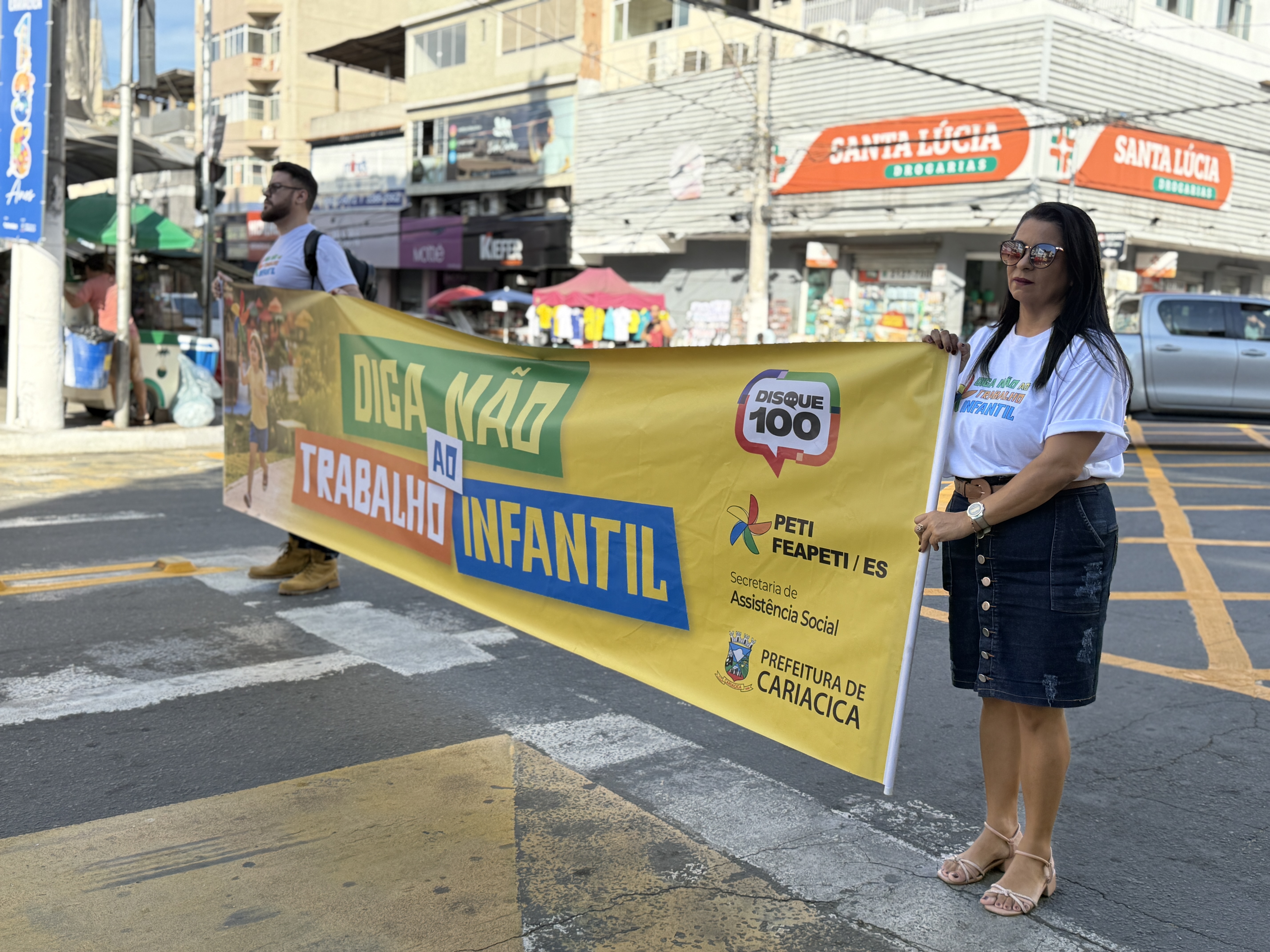Secretaria de Assistência Social realiza ação de combate ao trabalho infantil em Campo Grande