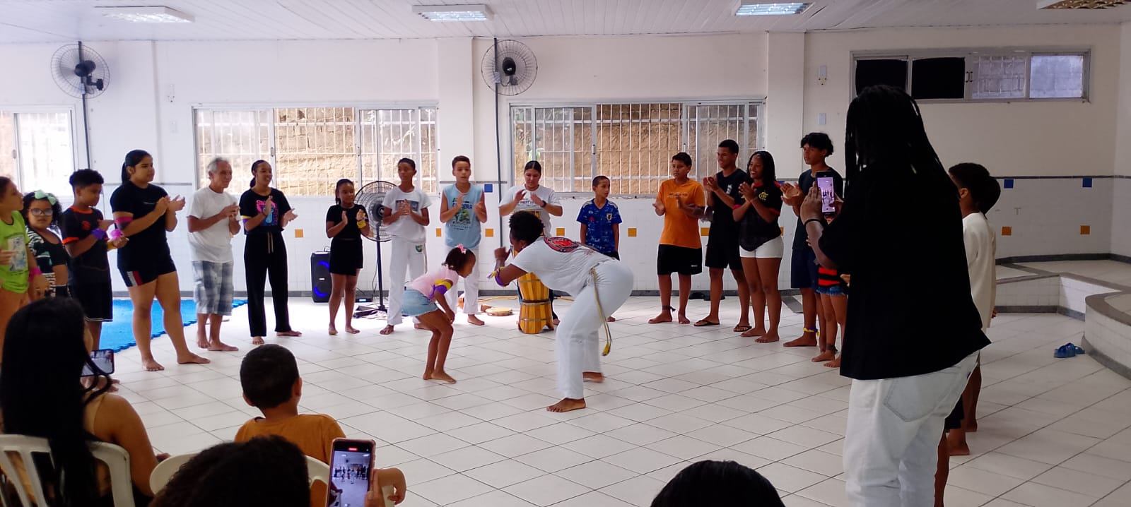 Capoeira, judô e música marcam apresentações de jovens no CRAS de Padre Gabriel