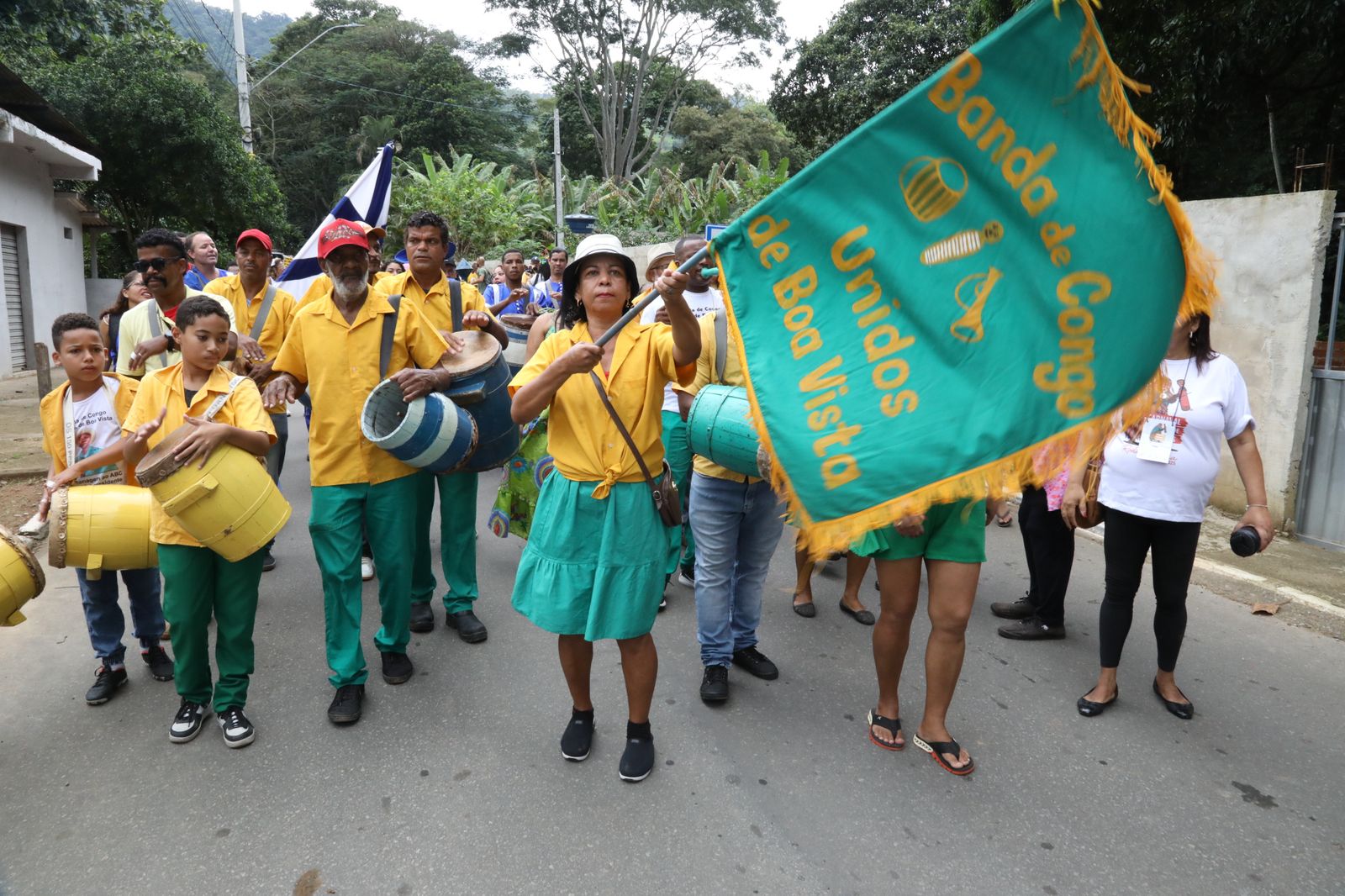 Banda Unidos de Boa Vista mantém tradição para mais um Carnaval de Congo em Roda D’Água
