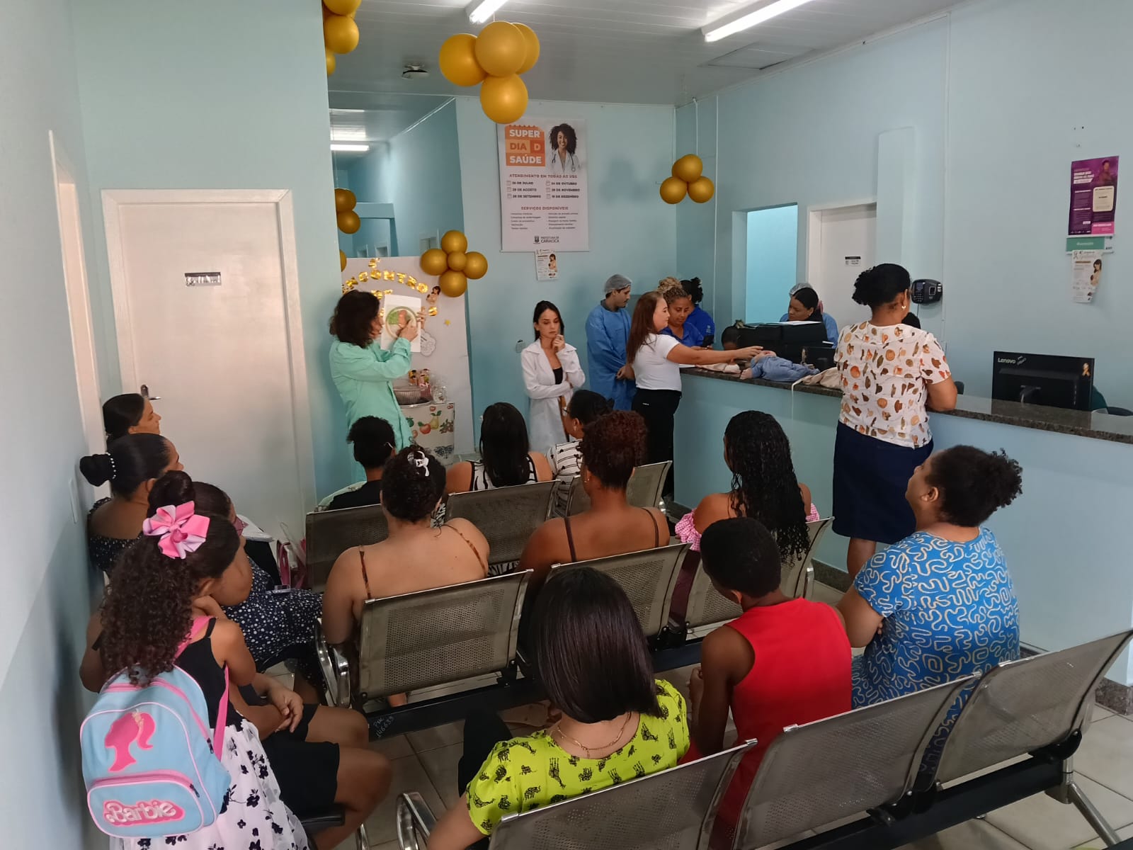 Agosto Dourado: aleitamento e prevenção a engasgos são temas de palestras nas UBS João Batista e Campo Verde 