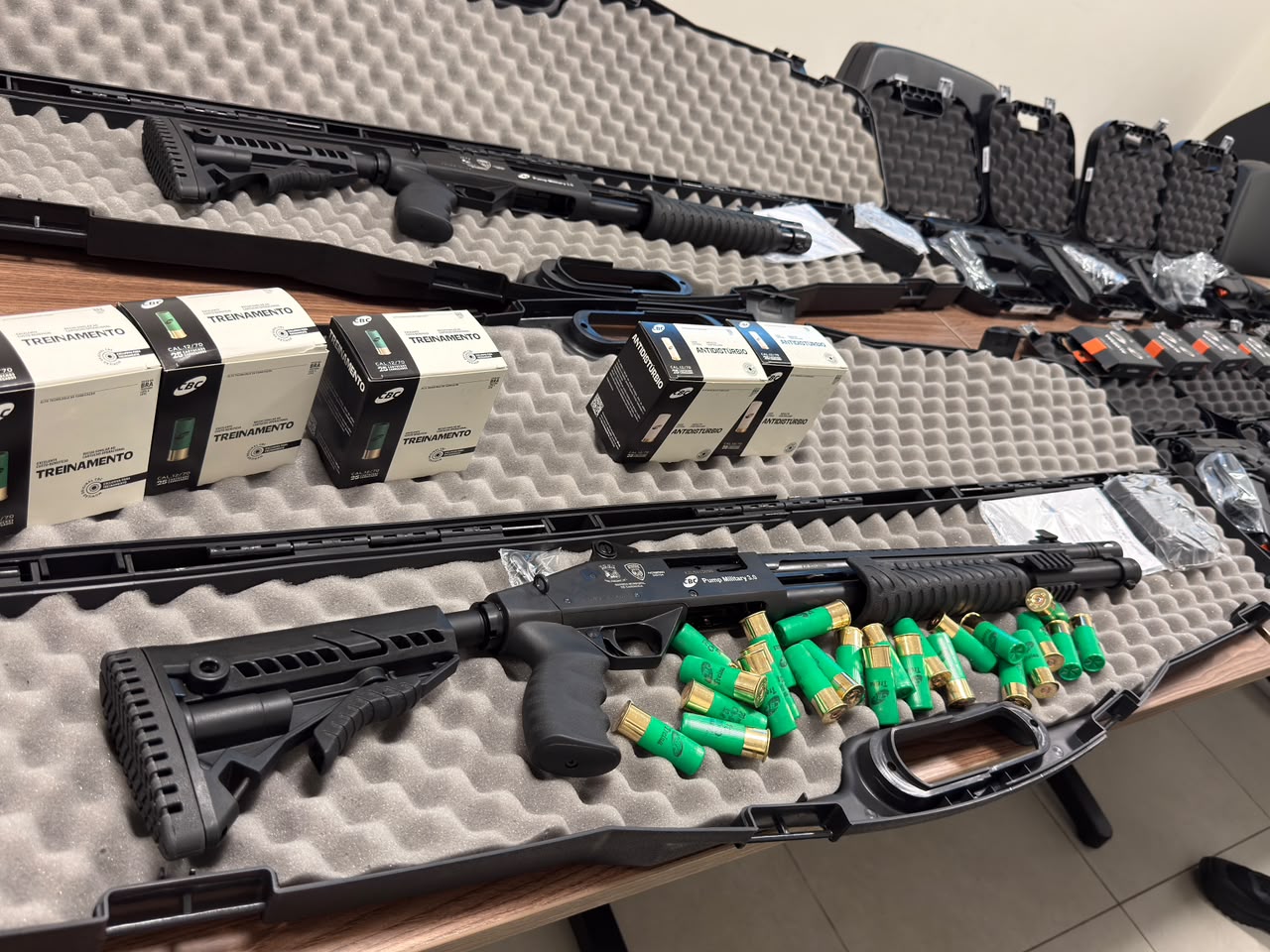 Guarda Municipal de Cariacica recebe 50 novas armas e 13 mil munições