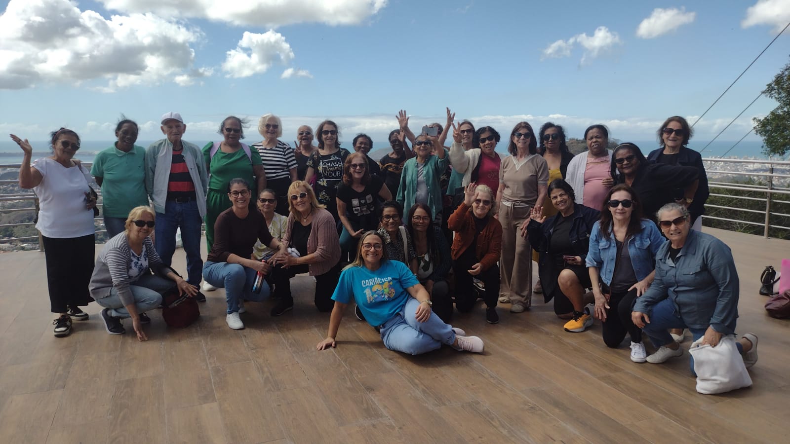 Idosos do CCPI de Campo Grande participam de atividades de cultura, turismo e convivência