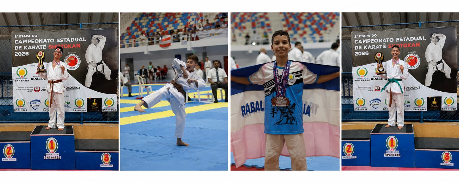 Alunos do Cariacica Saudável representam o Brasil no Mundial de Karatê Shotokan
