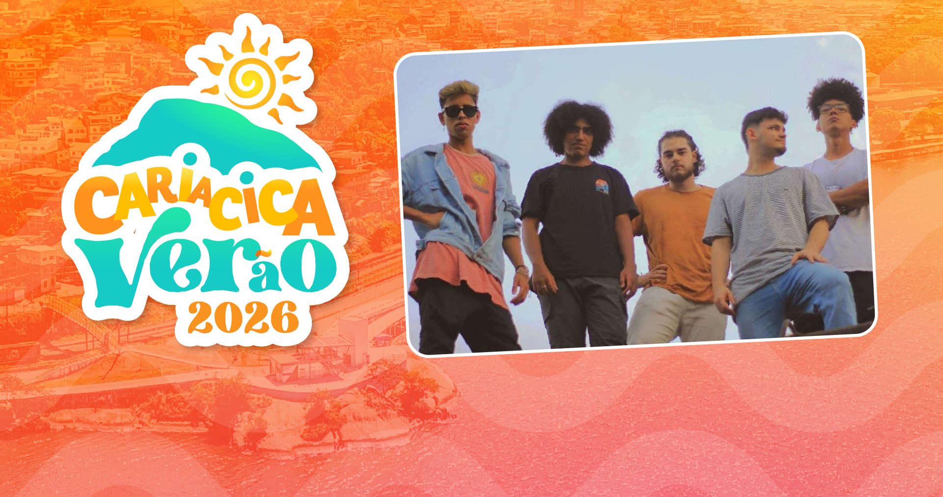 Cariacica Verão: Curta a Quarta recebe banda Elemento 26 nesta quarta (21)