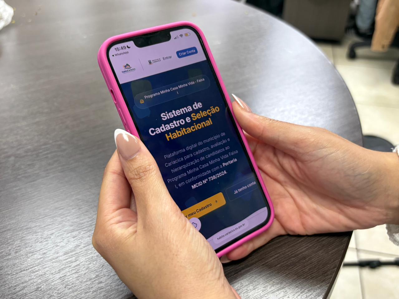 Cariacica lança plataforma online que moderniza cadastro e amplia transparência no Minha Casa, Minha Vida