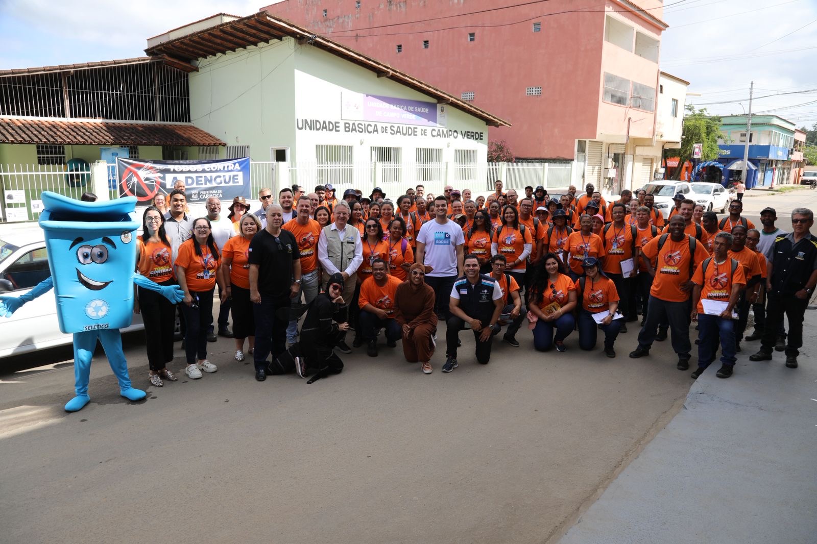 Dia D mobiliza mais de 120 trabalhadores em grande operação contra a dengue e roedores em Campo Verde