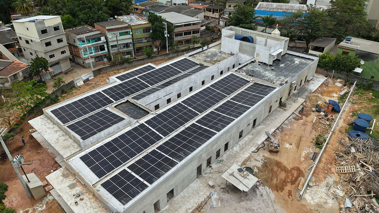 Obras da Unidade de Saúde de Porto de Santana seguem em ritmo avançado