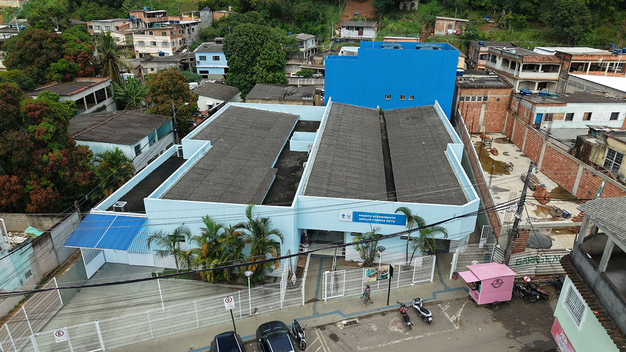Obras de revitalização na Unidade de Saúde de Flexal entram na reta final