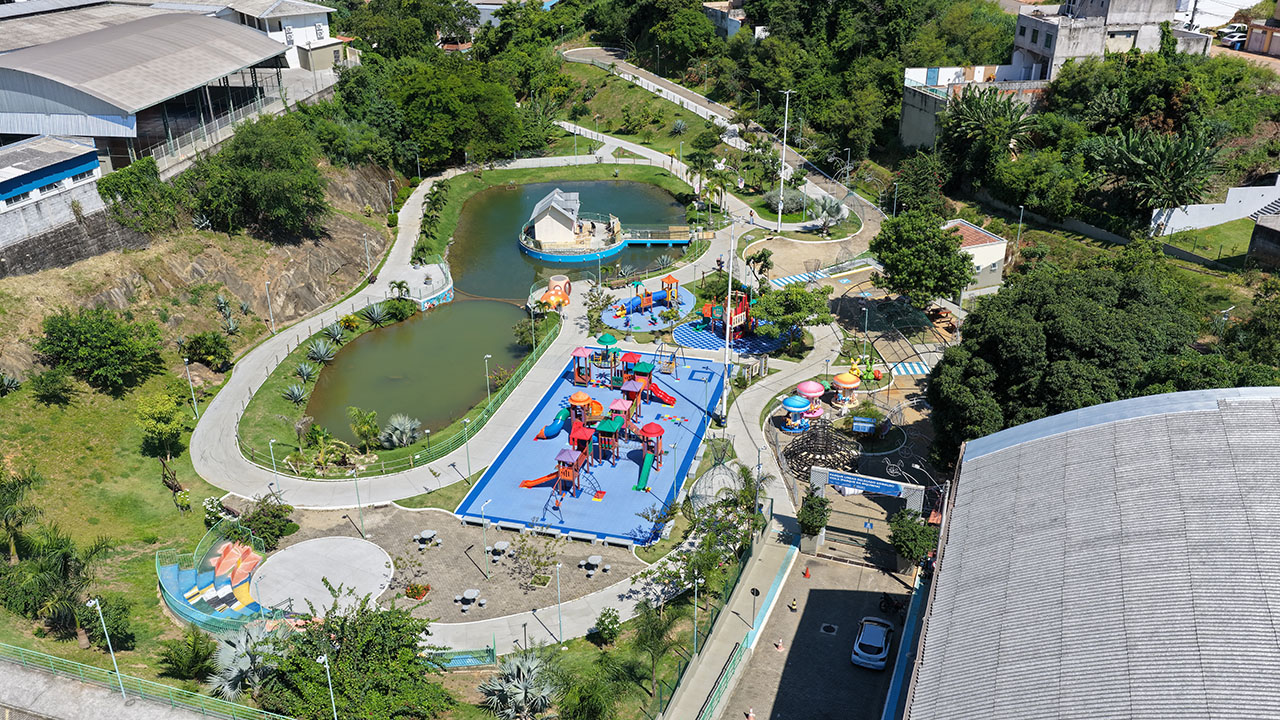 Vila da Páscoa começa a ser montada no Parque da Biquinha