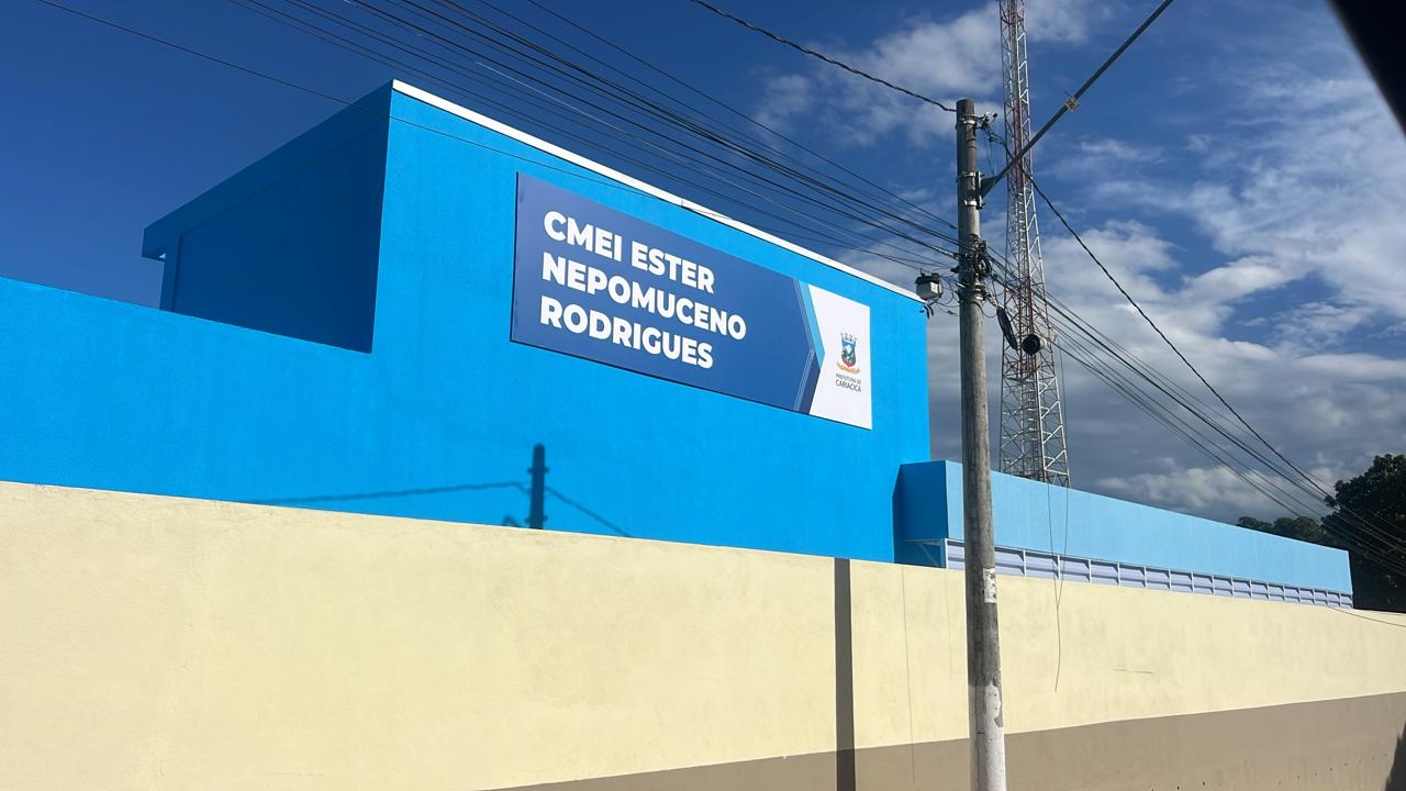CMEI Ester Nepomuceno Rodrigues, em Prolar, será inaugurado no dia 8 de abril