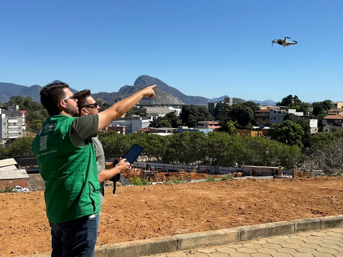 Prefeitura de Cariacica investe em uso de drones para combater obras irregulares no município