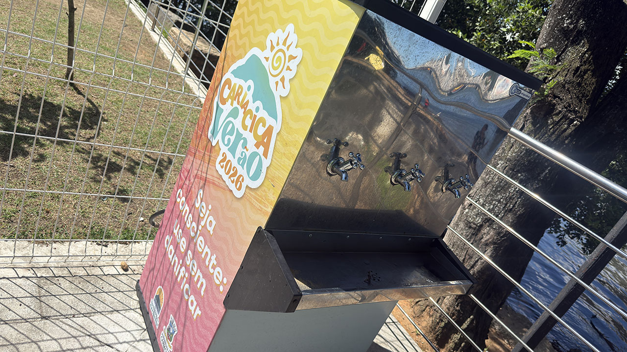 Cariacica instala bebedouros na Nova Orla e em Cariacica-Sede