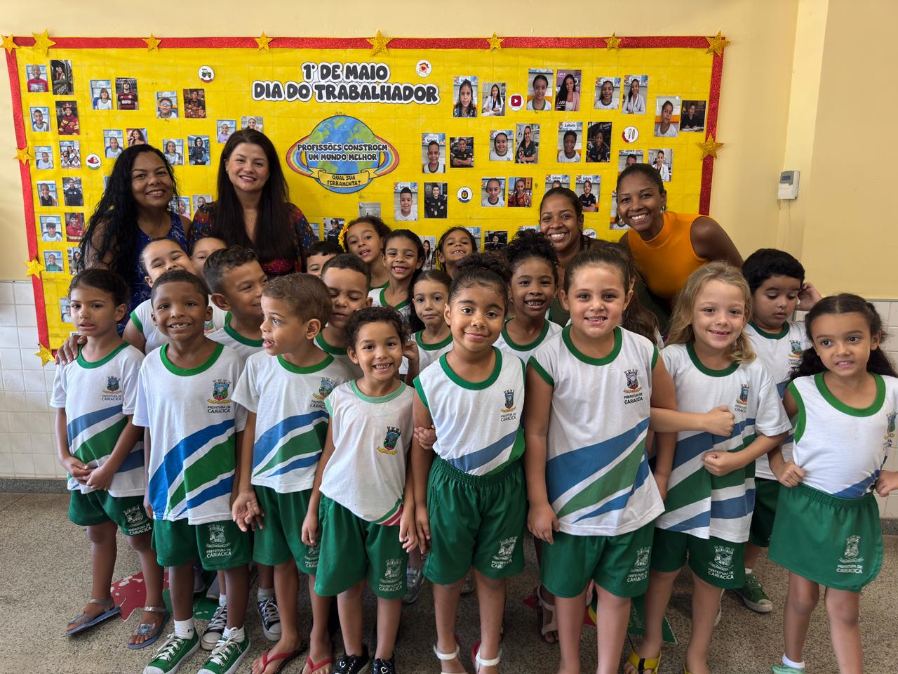 O que você quer ser quando crescer? Alunos aprendem sobre profissões na Escola Noêmia Costa de Lima