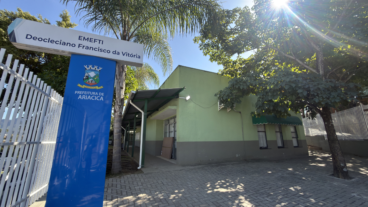 Cariacica 136 anos: EMEF Deocleciano Francisco será entregue totalmente reformada na segunda (22)