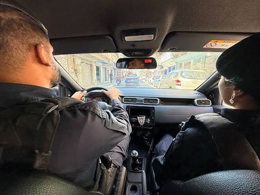 Guarda Municipal recupera carro furtado após patrulhamento em Santa Paula