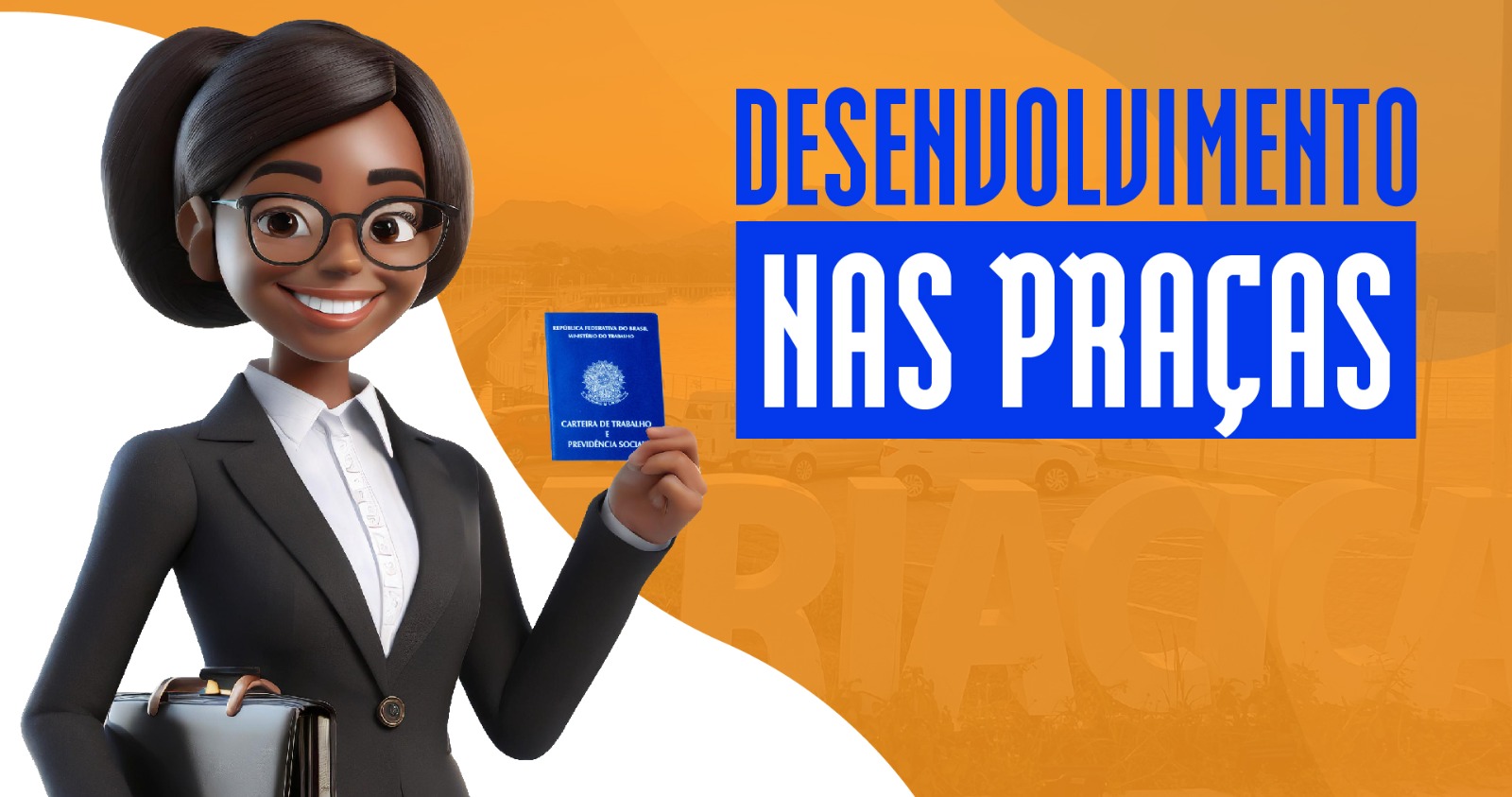 Desenvolvimento nas Praças: mais de 1,3 mil vagas de emprego serão ofertadas em Santana nesta terça-feira (28)