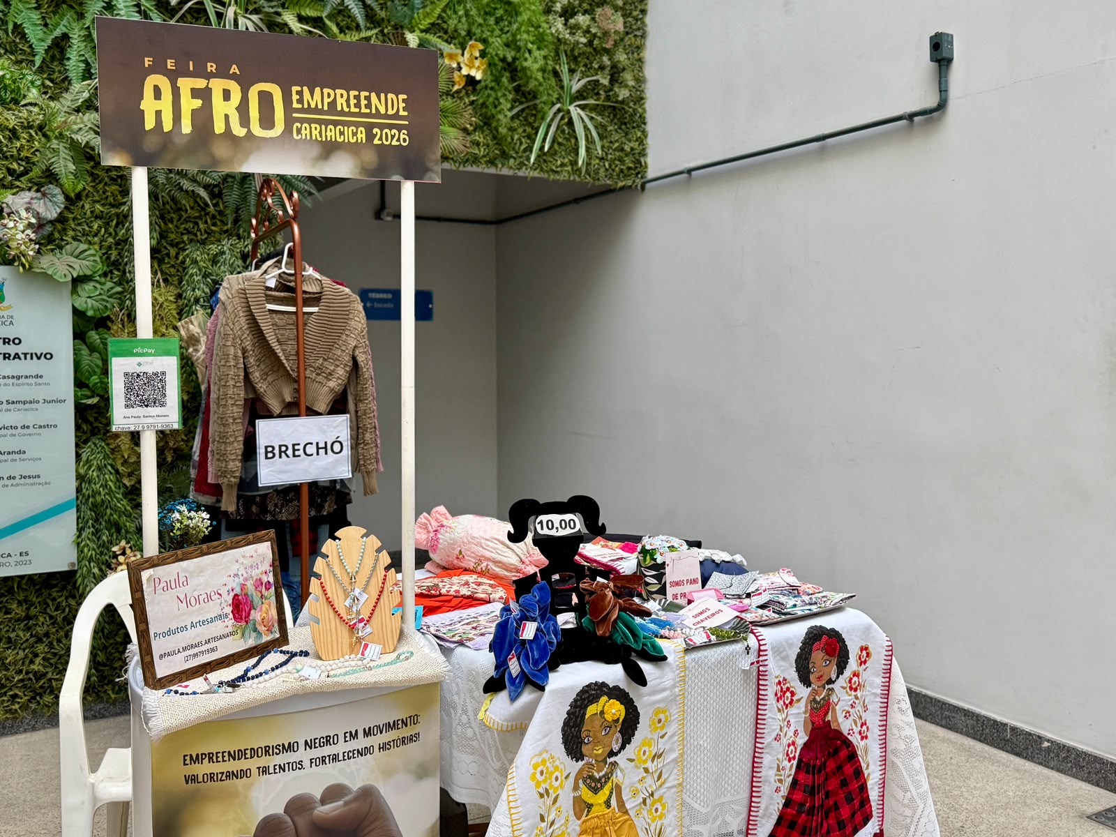 De roupas a doces: Feira Afro Empreende reúne produtos de empreendedoras negras em Cariacica