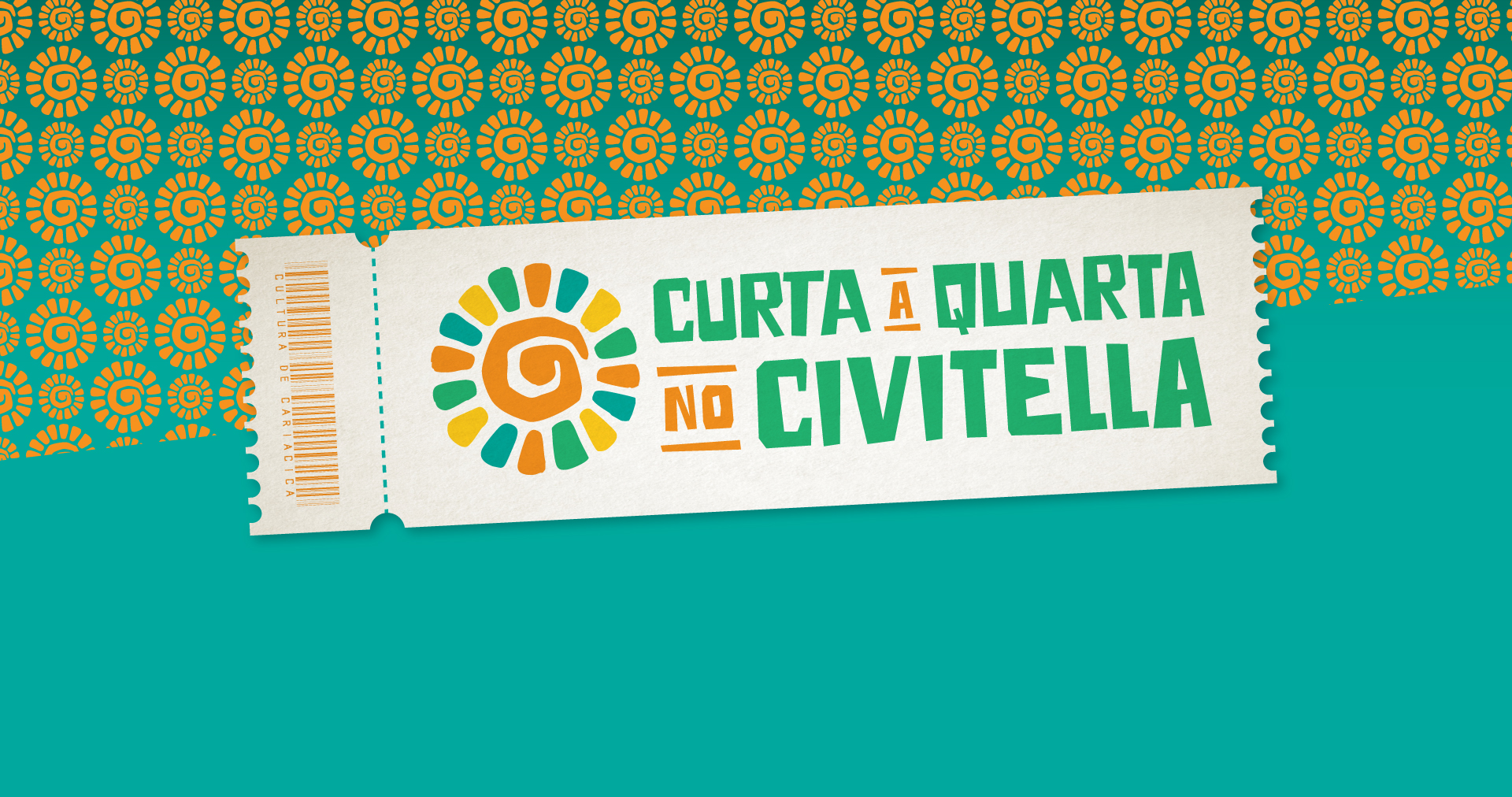 Curta a Quarta transforma Frei Civitella em palco para música e teatro com o 2º Festival Semente Literária