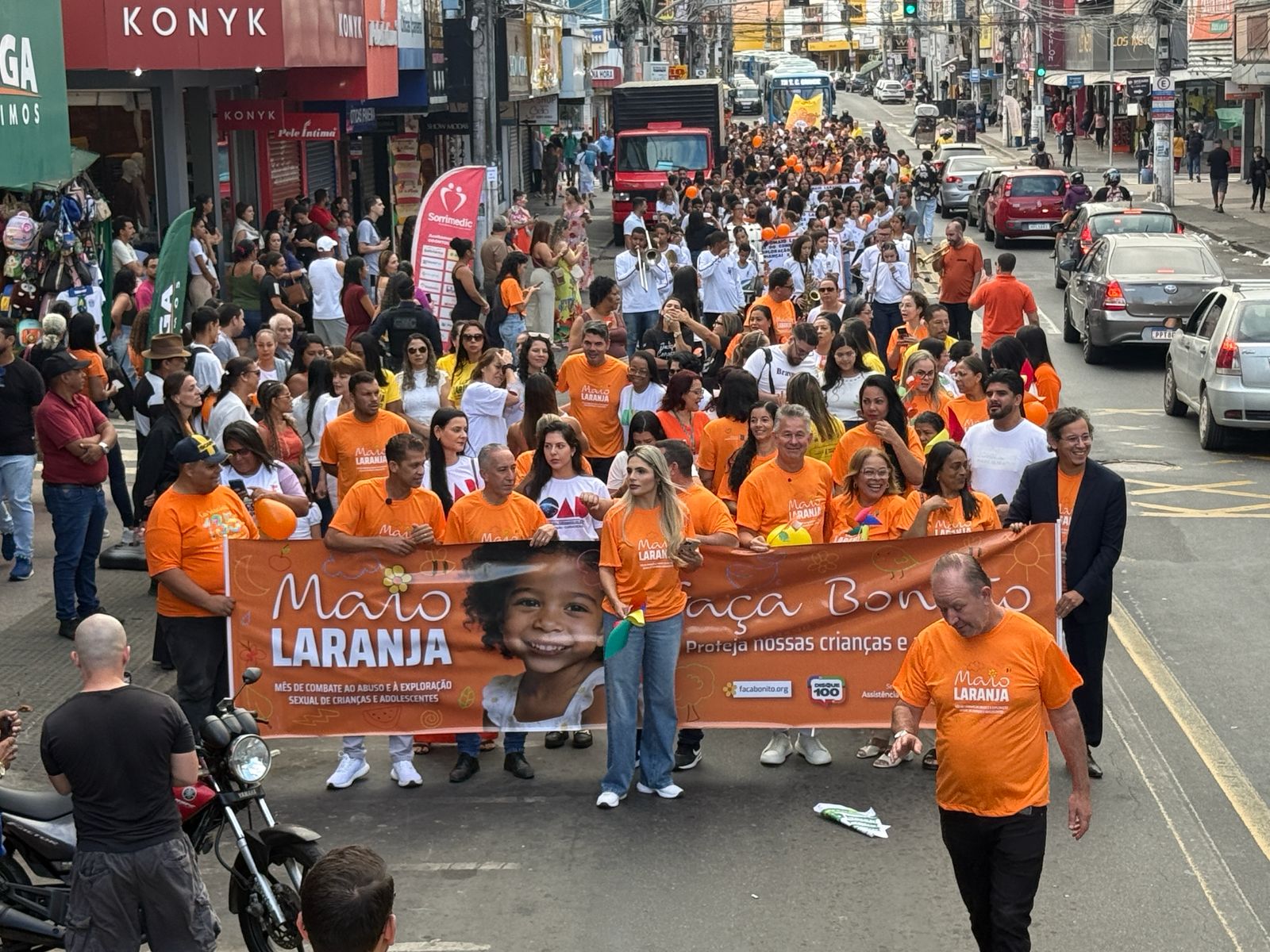 Maio Laranja: caminhada chama atenção para combate à exploração sexual infantil