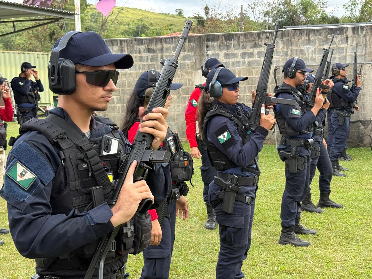 Guarda de Cariacica reforça preparo com treinamento de qualificação em armas de fogo