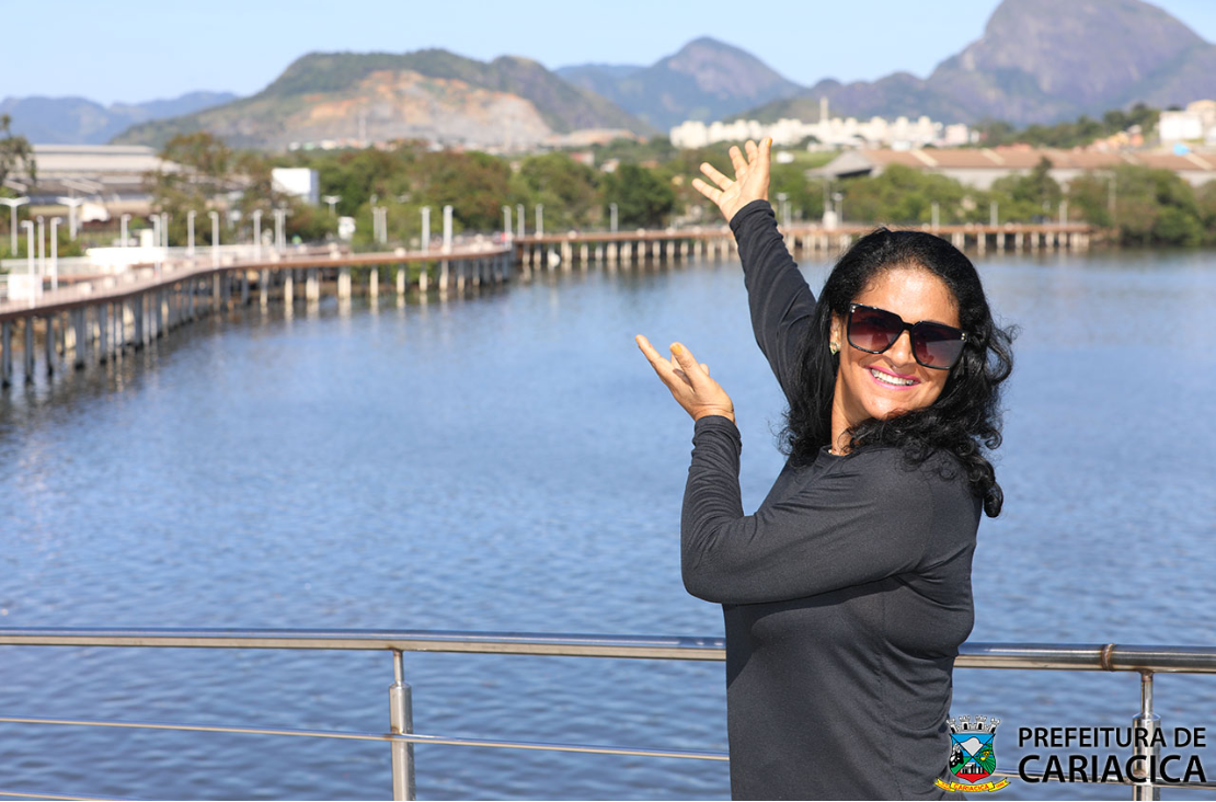 Nova Orla de Cariacica: 'Esse lugar foi um presente que eu ganhei na minha vida depois de quase ter morrido de Covid” diz moradora