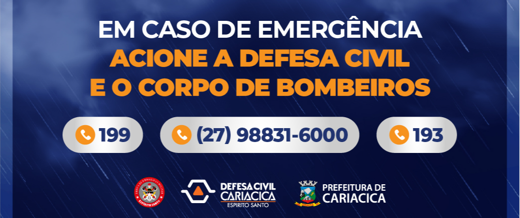 Chuvas: Defesa Civil está de prontidão para atender moradores